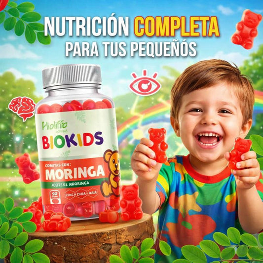 BIOKIDS MORINGA® – Gomitas Nutritivas para Niños