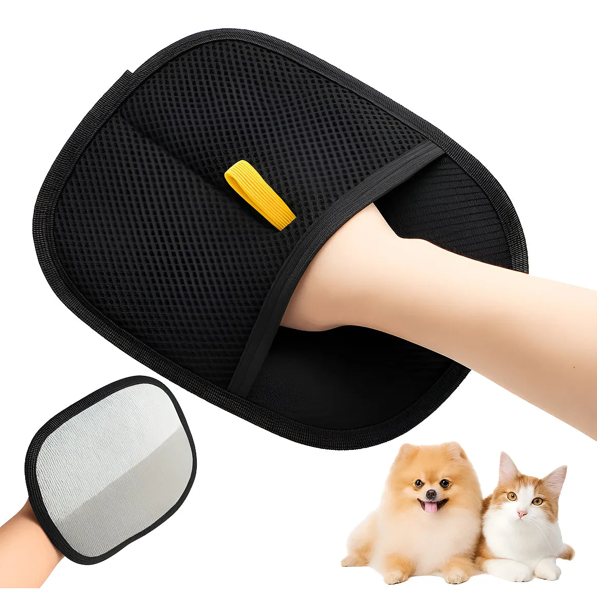 Dos Guantes Cepillo Quita Pelos o Motas