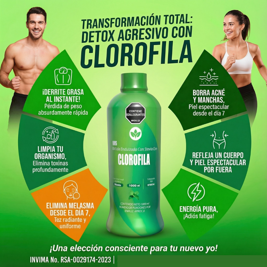🌱CLOROFILA VITALCOM 1000 ml 🌿
