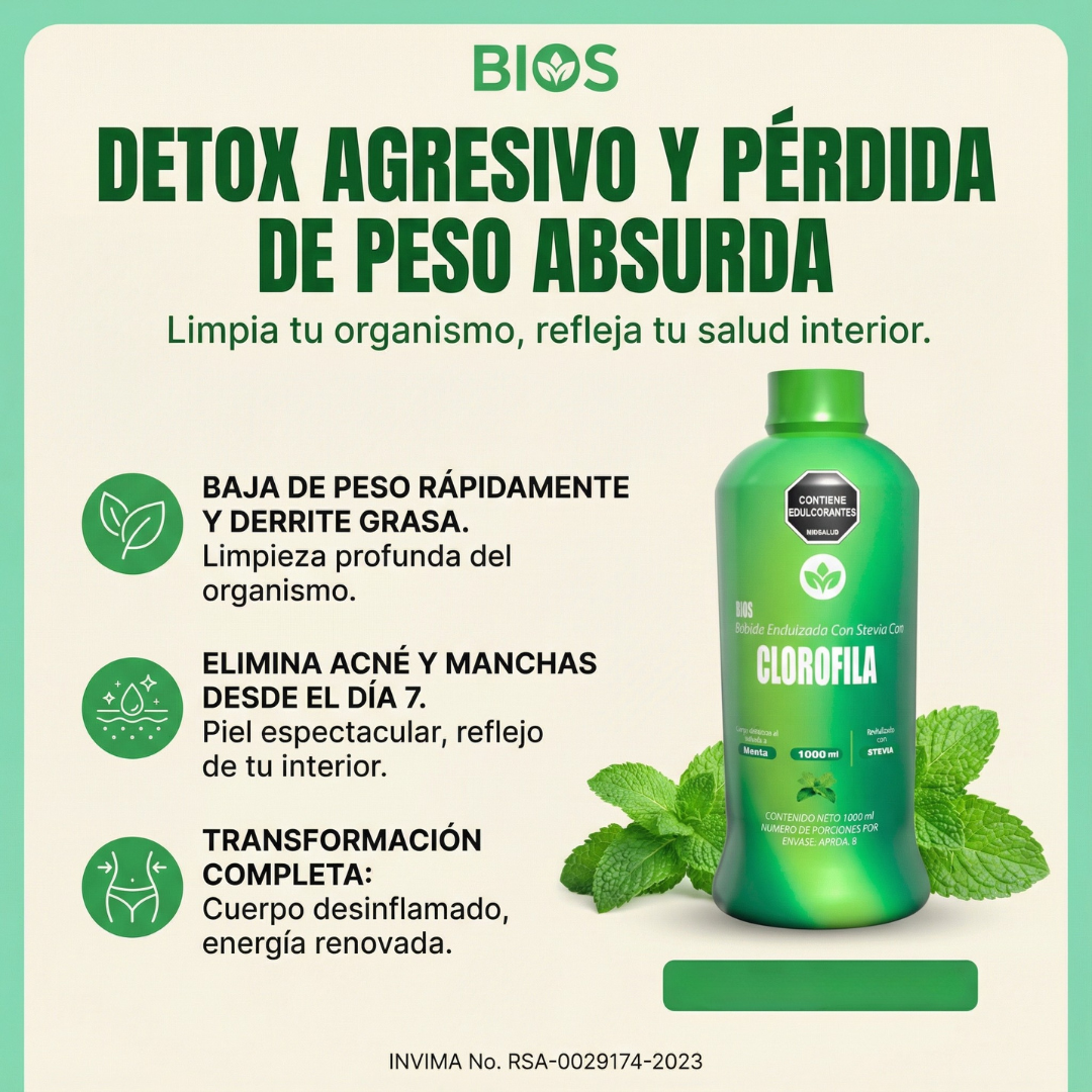 🌱CLOROFILA VITALCOM 1000 ml 🌿