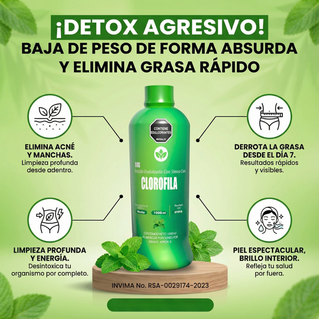 🌱CLOROFILA VITALCOM 1000 ml 🌿