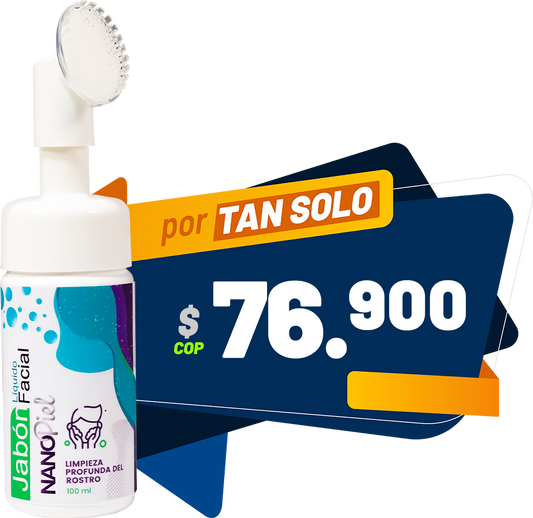 NANO PIEL- JABON FACIAL