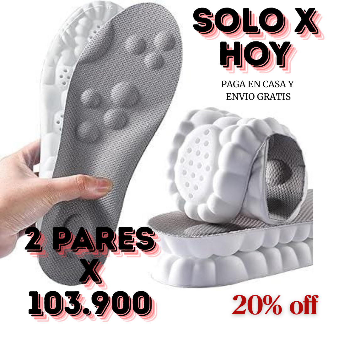 Plantillas de espuma viscoelástica