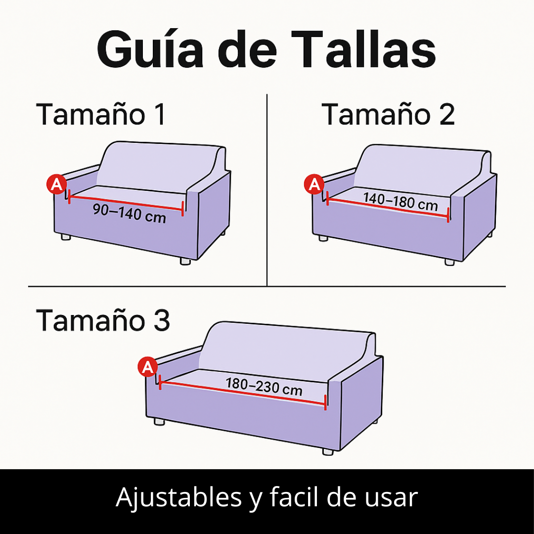 🛋️ Funda Premium Elástica para Sofá