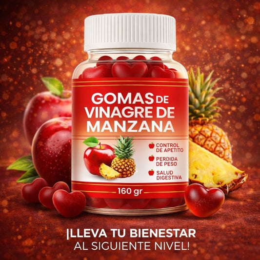 GOMAS DE VINAGRE DE MANZANA