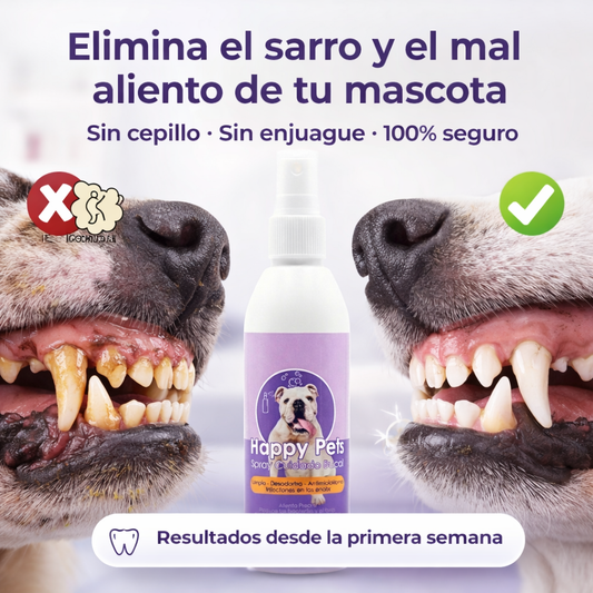 Happy Pets®! 🐶✨ ¡Protege la sonrisa de tu mejor amigo!