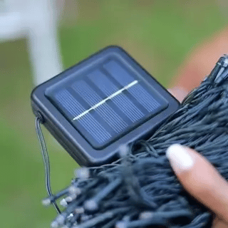 Luces Led con panel solar