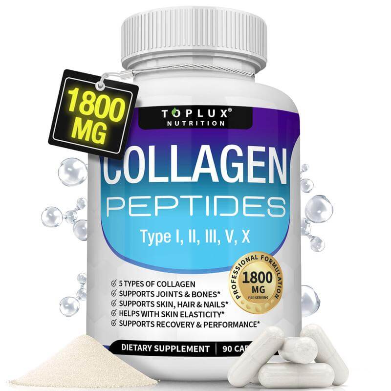 Collagen peptides toplux UNISEX [x90 CAPS]