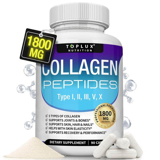 Collagen peptides toplux UNISEX [x90 CAPS]